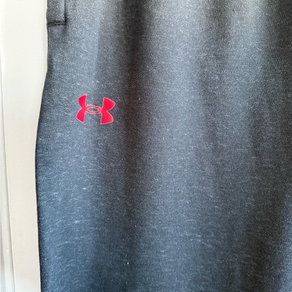 Under Armour Project Rock Terry Black Joggers, Size Large - Picture 5 of 9